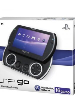 PSP - Konsole PSP GO #Piano Black / schwarz + Netzteil (mit OVP) (sehr guter Zustand) (gebraucht)