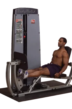 Body-Solid Beinpresse und Wadenmaschine "Pro Dual" Passen Sie sich Ihrem Fitnessstand an