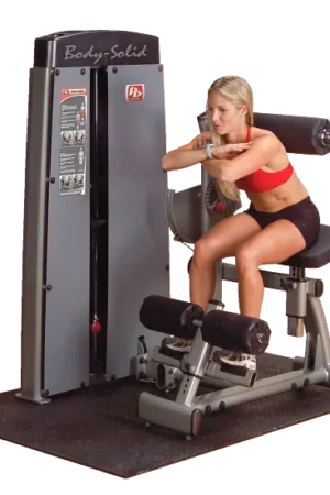 Body-Solid Bauch-/Rücken-Maschine Bequem und komfortabel trainieren