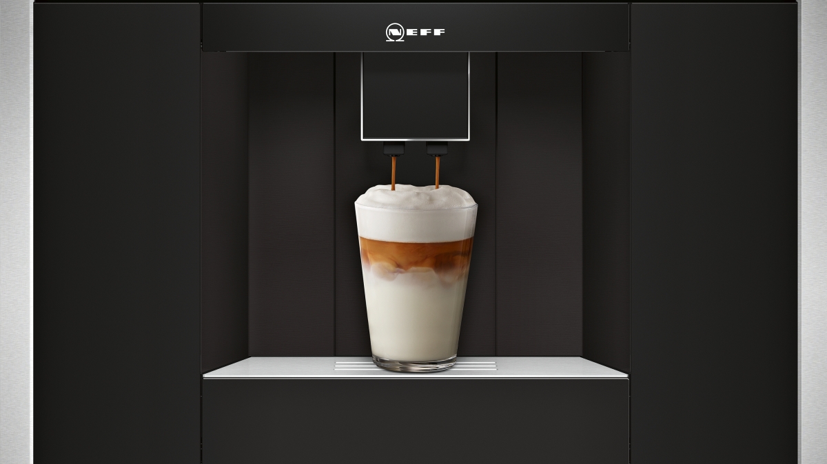 Neff CKS1561N ( C15KS61N0 ) Einbau-Kaffeevollautomat schwarz, Edelstahl – Bild 5