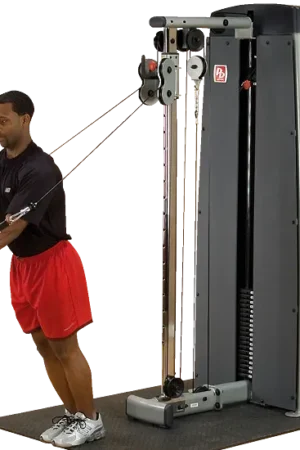 Body-Solid Multikabelzug "Pro Dual" Bauen Sie Muskeln auf