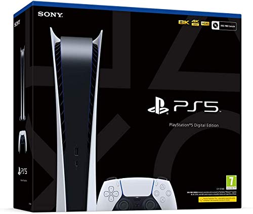 PS5 - Konsole Digital Edition 825GB CFI-1016B + Original Controller (mit OVP) (gebraucht) – Bild 3