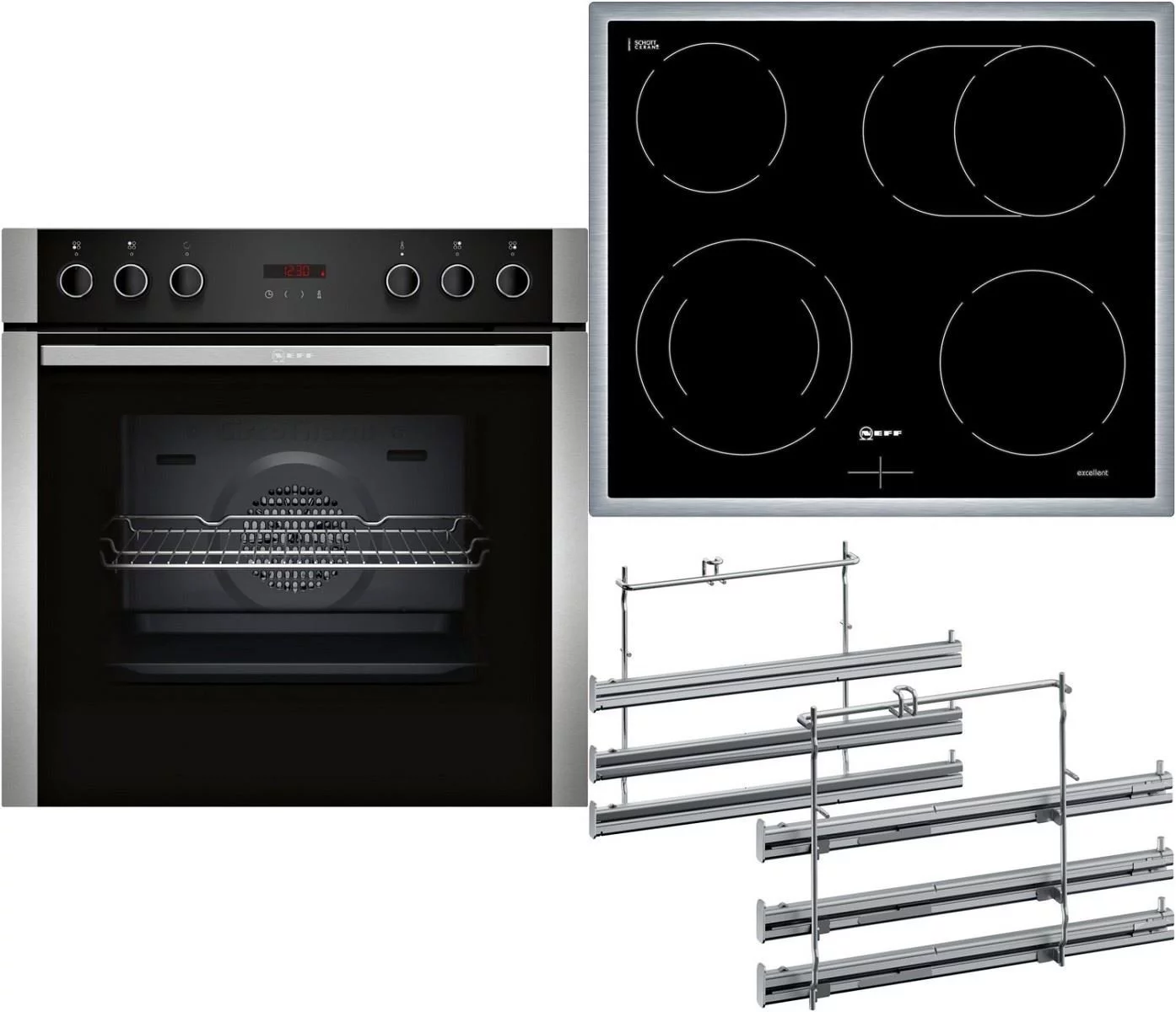 Neff HMK160BSP (E2AVG6AN0 + M93R42N2MK + Z11TF36X0) (Edelstahl)