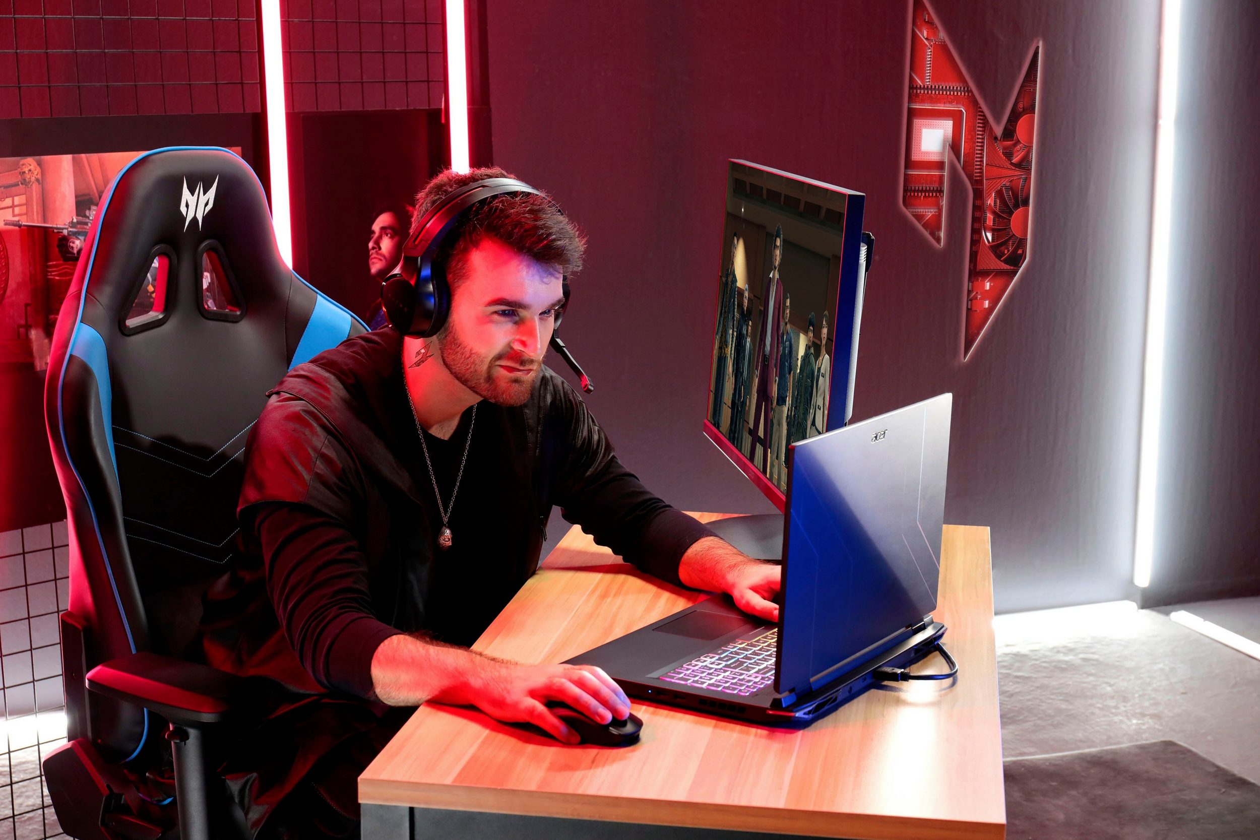 Acer Nitro 5 AN517-55-73KB Gaming-Notebook (43,9 cm/17,3 Zoll, Intel Core i7 12700H, GeForce RTX 4060, 1000 GB SSD) – Bild 9