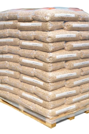 HS TIMBER Holz Pellets / Holzpellets ENplusA1 6mm 66 x 15kg Palette