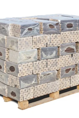 PINI KAY Standard Hartholz Holzbriketts, 96x10kg Briketts, 960kg Pealette
