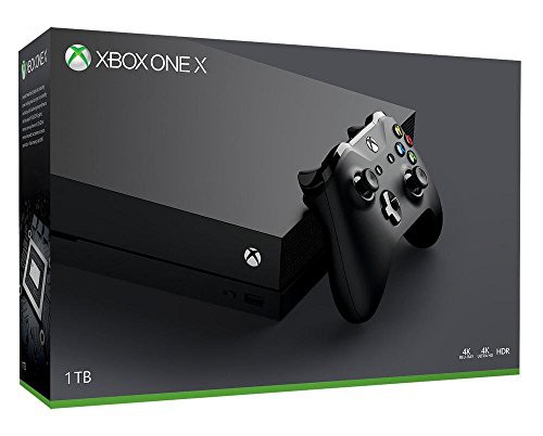 Xbox One X - Konsole 1TB #schwarz + Original Controller (mit OVP) (sehr guter Zustand) (gebraucht)