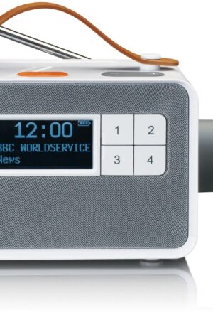 Lenco PDR-065 Kofferradio mit DAB/DAB+ weiß