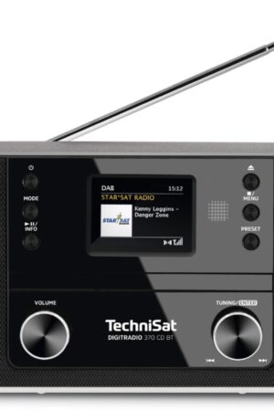 TechniSat DigitRadio 370 CD BT schwarz