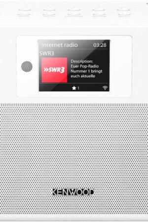 Kenwood CR-ST100S Internetradio weiß