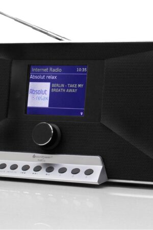 soundmaster IR3500SW Internetradio schwarz