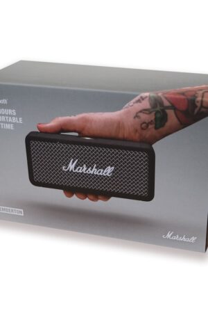 Marshall Emberton BT Bluetooth Lautsprecher, wasserfest schwarz