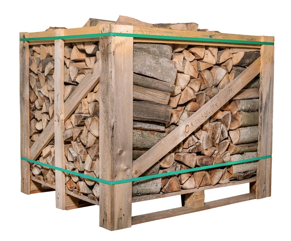 Brennholz Buche 33 cm 1 Raummeter Palette