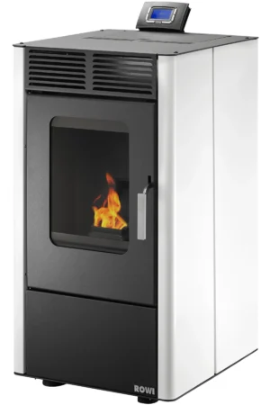Rowi Pelletofen Modesto Weiß 6 kW EEK: A+