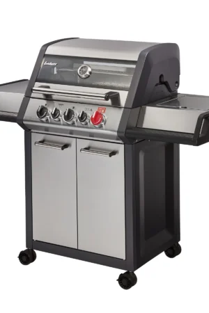 Enders Gasgrill Monroe Pro 3 SIK Turbo mit 3 Brennern und Seitenkocher