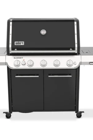 Weber Gasgrill Summit FS38 E Schwarz 133 cm x 180 cm x 68,5 cm