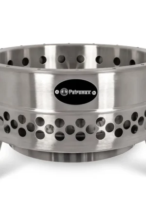 Petromax Feuerschale Tyropit Edelstahl Silber