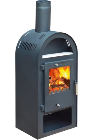 Kaminofen Magna 3.0 (UNI-1963 3.0) Stahl Schwarz 7 kW EEK: A